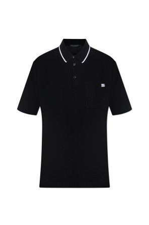 Dolce & Gabbana Cotton polo with logo | Men's | Vitkac